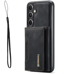 Versatile 2 - in - 1 Detachable Wallet Phone Case - Galaxy A14(A14 5G) (Black)