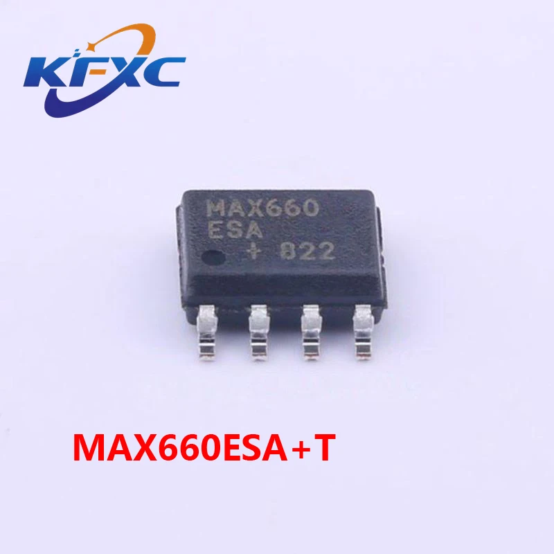 Оригинальный и подлинный чип регулятора MAX660ESA SOP-8 MAX660ESA + T adum1402brwz soic 16 оригинальный и подлинный adum1402brwz rl четырёхканальный чип изолятора