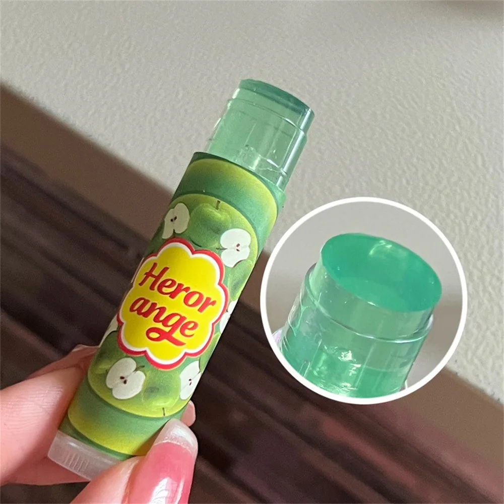thumbnail image 1 of Fruit Lip Balm Moisturizing Clear Lip-Primer Cute Tinted Gloss Stick Lighten Lines Plump Lip Care Makeup Cosmetics, 1 of 5