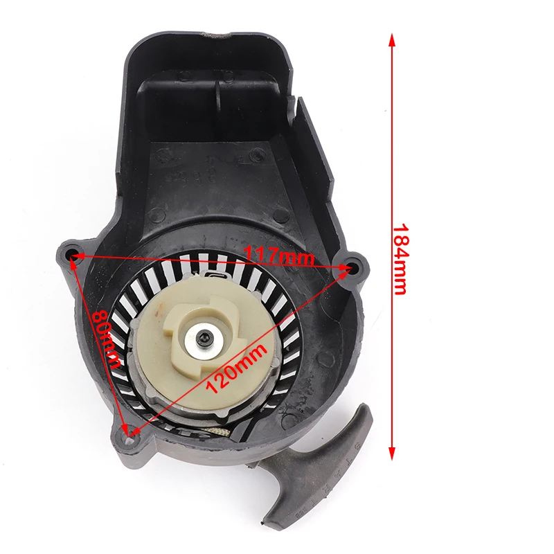 Plastic Pull Start Recoil Starter Part For 2 Stroke 47cc 49cc Engine Pocket  Bike Mini Moto Dirt Kids ATV Quad 4 Wheeler - AliExpress