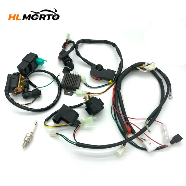 Cablaggio Elettrico Completo Con Bobina E CDI Per Moto 50-125cc, Pit Bike, Quad E ATV: Il Kit Di Accensione Che Ti Serve