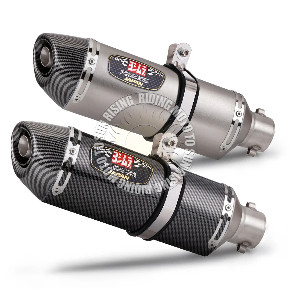 rinu Yoshimura R-77 Race Stainless Dual Slip-On Mufflers w