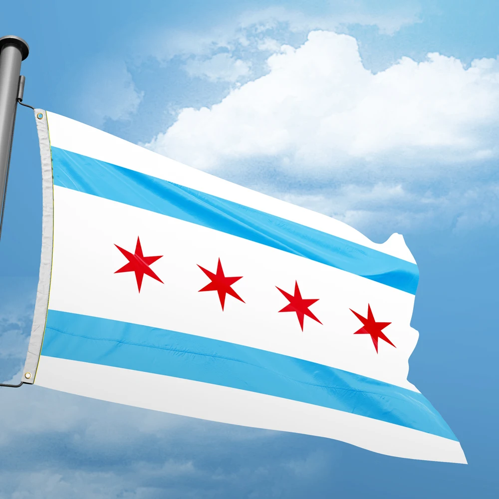 Chicago Flag Logo
