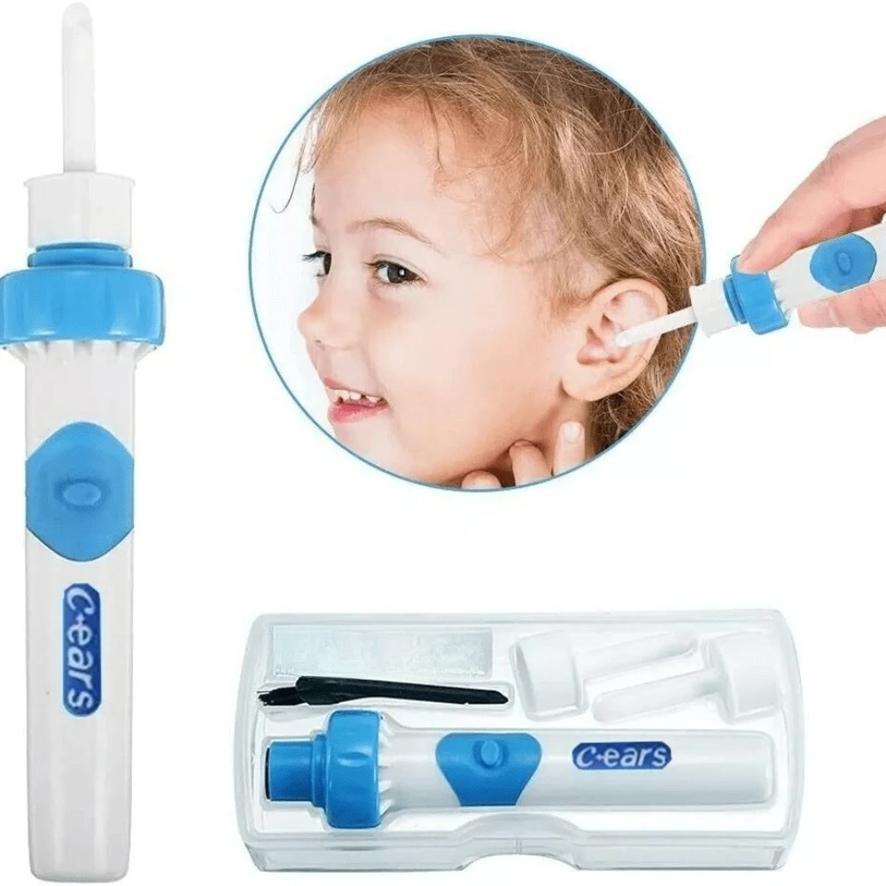 1Pc Electric Earpick for Children and Adults Ear Wax Removes Tools Protable Electric Ear Cleaner Machine Vacuum Cleaning Earwax
