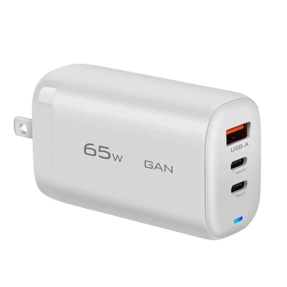 

Зарядное устройство USB с 2 USB-портами, 65 Вт, для Xiaomi 13 Pro/iPhone 11/13