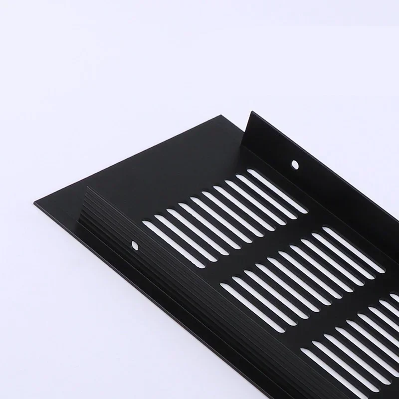 Aluminum alloy Perforated Sheet Air Vent Ventilation Grille For Closet Shoe Air Conditioner home decoration cover Hole 1pc