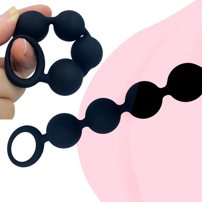 Quattro Perline Anali Butt Plug In Silicone Palline Anali Buttplug Giocattoli Del Sesso Per Uomini E Principianti Di Donne Giocattolo Erotico Articoli