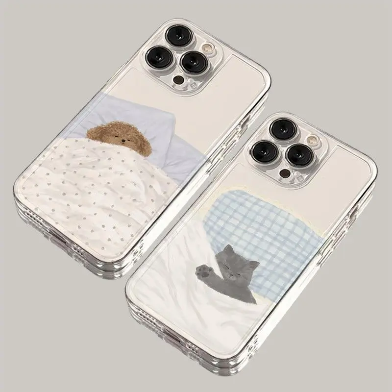 Unique Doodle Angry Cat iPhone Protective Case