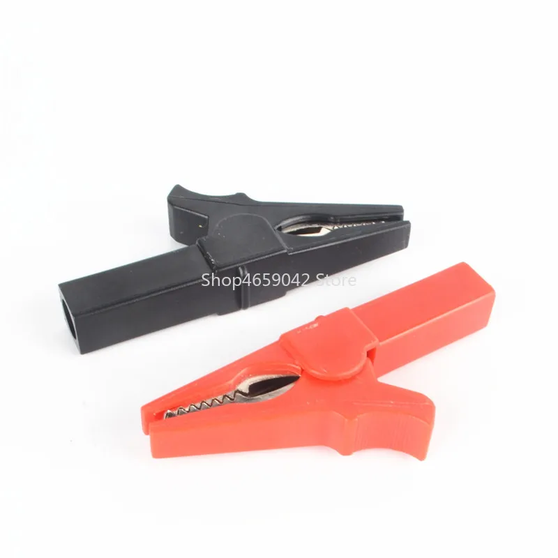 1pc Battery Test Clip 55MM HV Alligator Clip for Banana Plug 4mm Multimeter Pen Cable Probes Crocodile