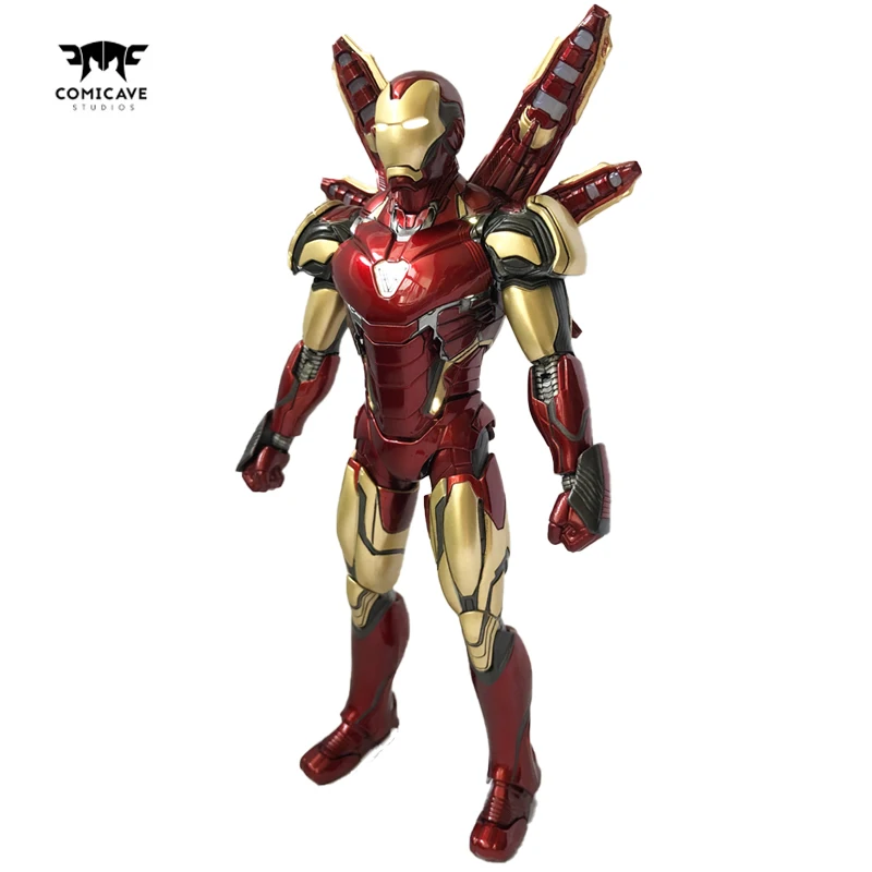 Comicave Iron Man Mk85 Action Figures 1/12 Action Figure Mark 85 Stark Suit Endgame Man Armor Model Lega Giocattoli Di Plastica Regalo