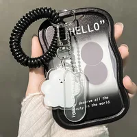 1 Set Student Slide Cover Card Set Meal Card Bus Card ID Protection Set Access Card Campus Card 2