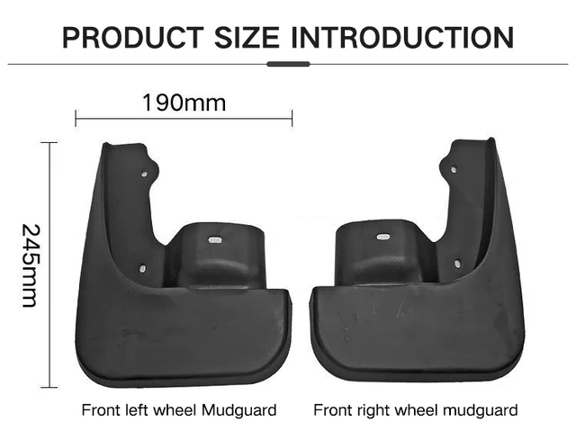 Paraspruzzi Suzuki S-Cross III 2022 - Parafanghi Anteriori E Posteriori In ABS - Foto 6