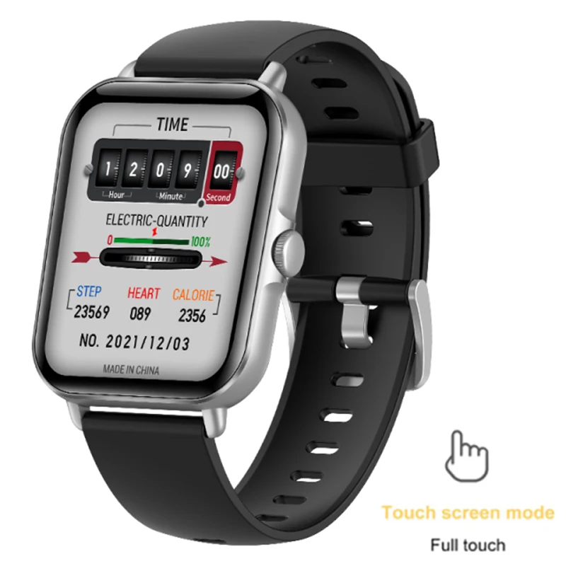 2022 New Bluetooth Answer Call Smart Watch Men Full Touch Dial Call Fitness Tracker IP67 Waterproof 