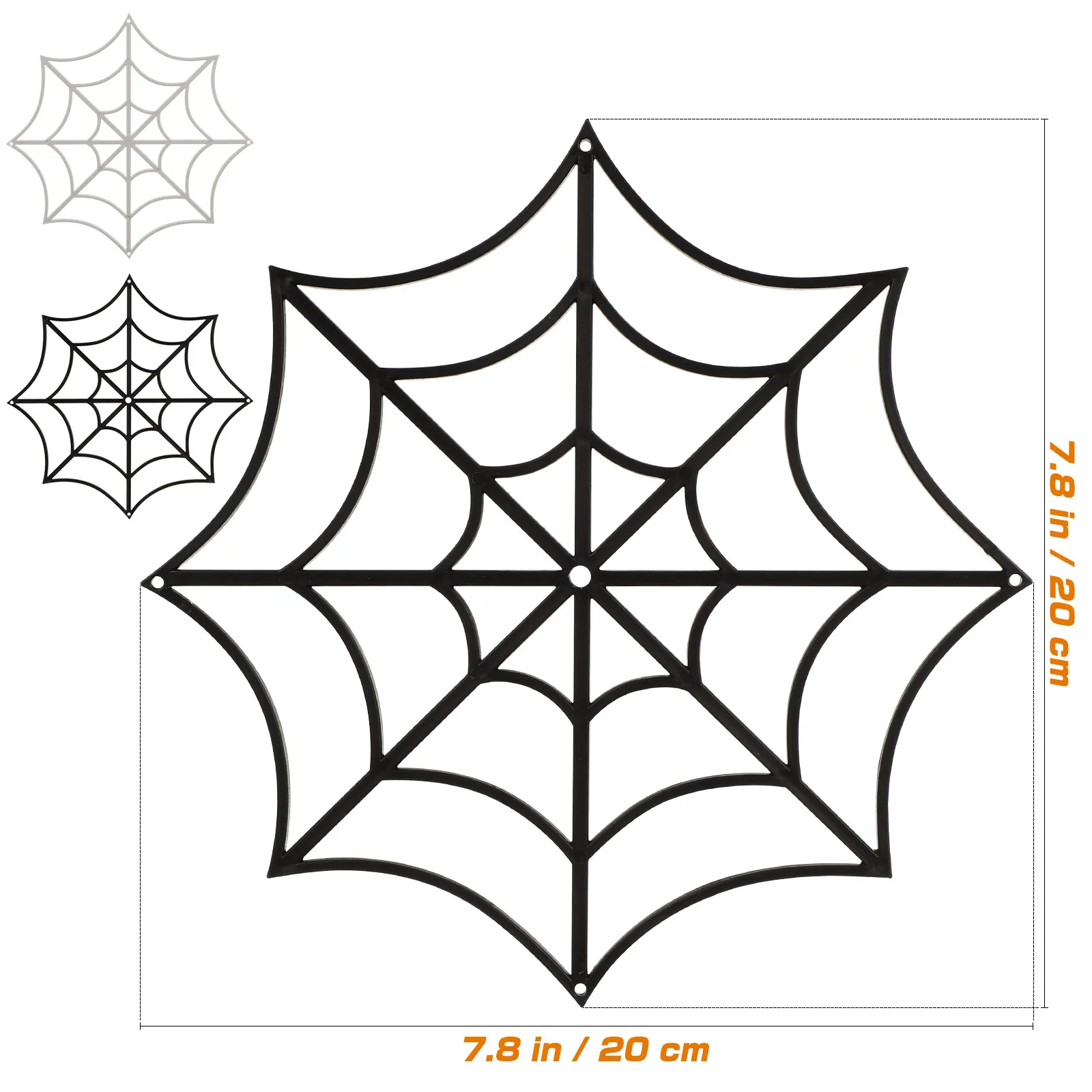 12Pcs 할로윈 거미줄 장식 거미줄 파티 장식을위한 현실적인 가짜 거미줄 장식품 장난 활동 무대