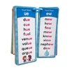 Montessori 117 Groups Phonics Word Lists Flash Cards English Learning Materials CVC Blends Digraphs Long Vowel Kid Teaching Aids 5