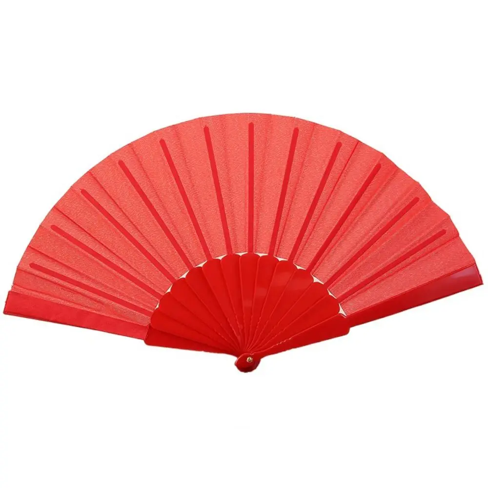 Elegant Folding Fan Portable Cloth Hand Fan Foldable Silk Handheld for Weddings Travel Party Dancing Cosplay