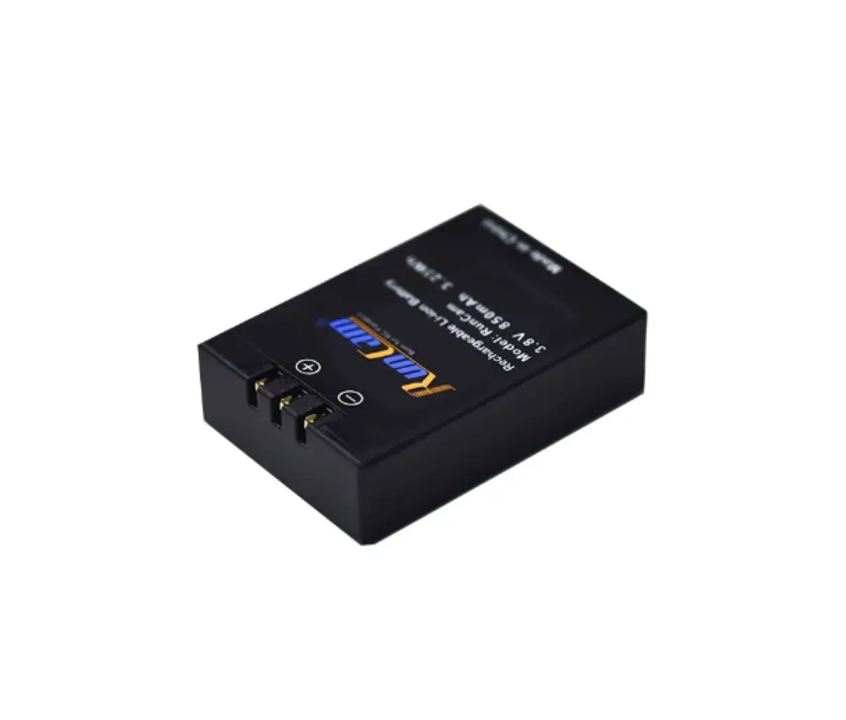 Batterie Li-ion RUNCAM 3.7V 850mAh RC2-09 pour Caméra Action 360