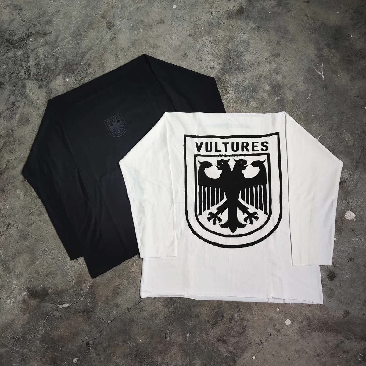 

Yao888 KANYE WEST Album Print Graphics Long Sleeve 100% Cotton Men Clothing Streetwear HipHop Fashion 1:1 High Quality T Shirt