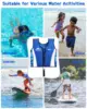 Kids Swim Vest Baby Folat Swim Training Jacket Toddler Buoyancy Swimsuit Swimwear for 2-9 years Kid 5