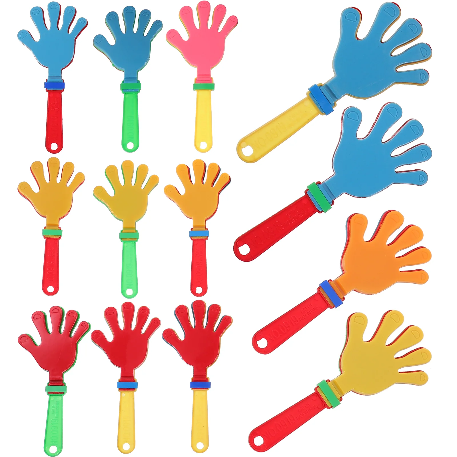 

24 Pcs Party Hand Clapper Noisemakers Clappers Loud Basketball Toy for Sporting Events Favors