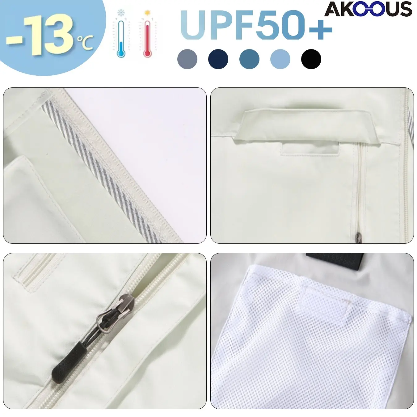 여름 커플 아이스 쿨링 조끼 5V/12V USB 팬 에어컨 의류 반팔 내열 야외 작업복