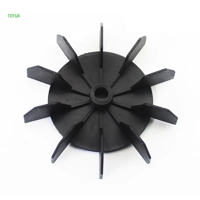 Motor Cooling Fan Blade Air Compressor Accessories Heat Dissipation Fan Blade Plastic Material Air Compressor NM
