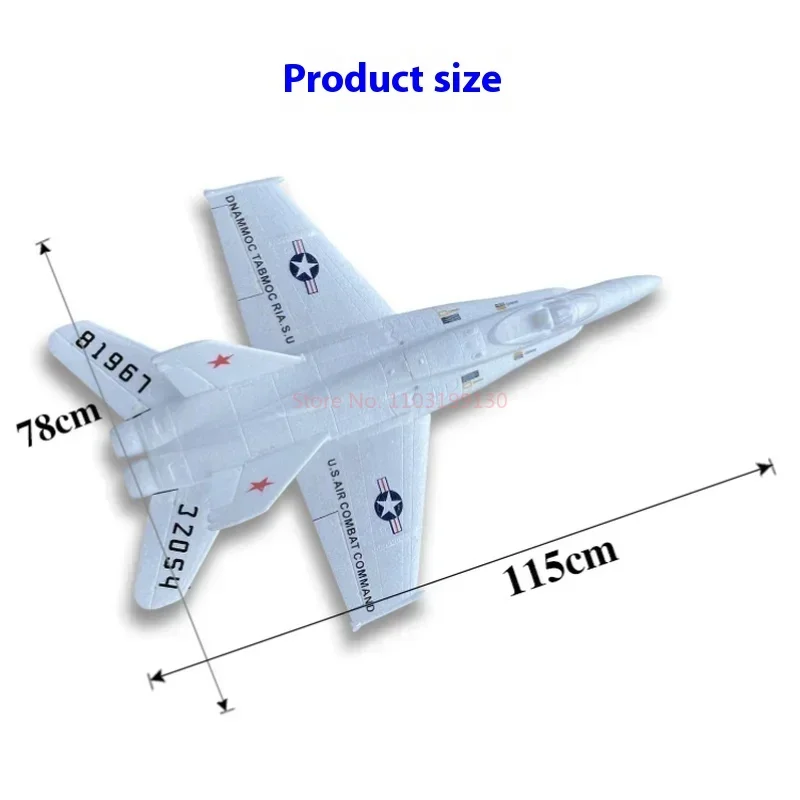Model Aircraft Fixed Wing F18 Super 70mm Culvert Epo Jet Adult Assembled Remote-controlled Combat Aircraft Gifts 6