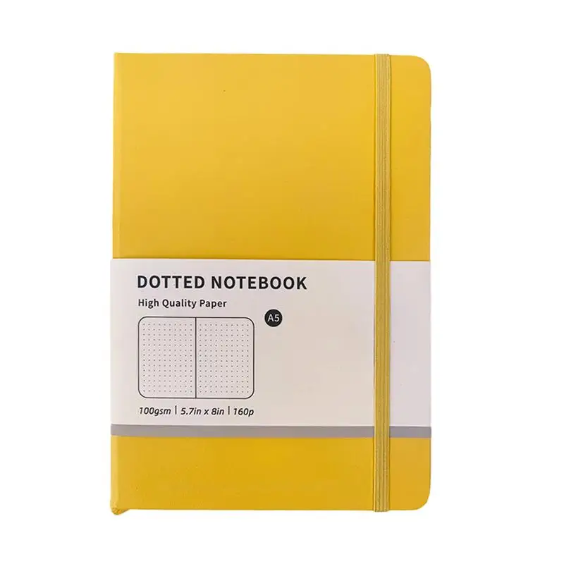 DotNotebookHardcoverNotebookA5160PagesWaterproofHardcoverDot