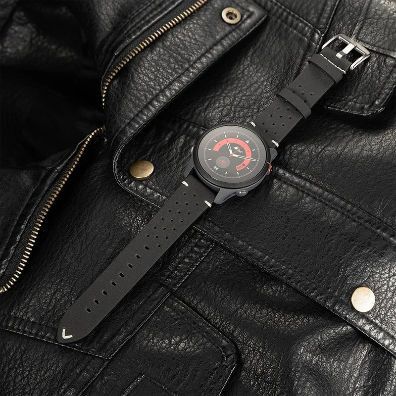 Premium Leather Watch Strap in Classic Design - 20mm & 22mm