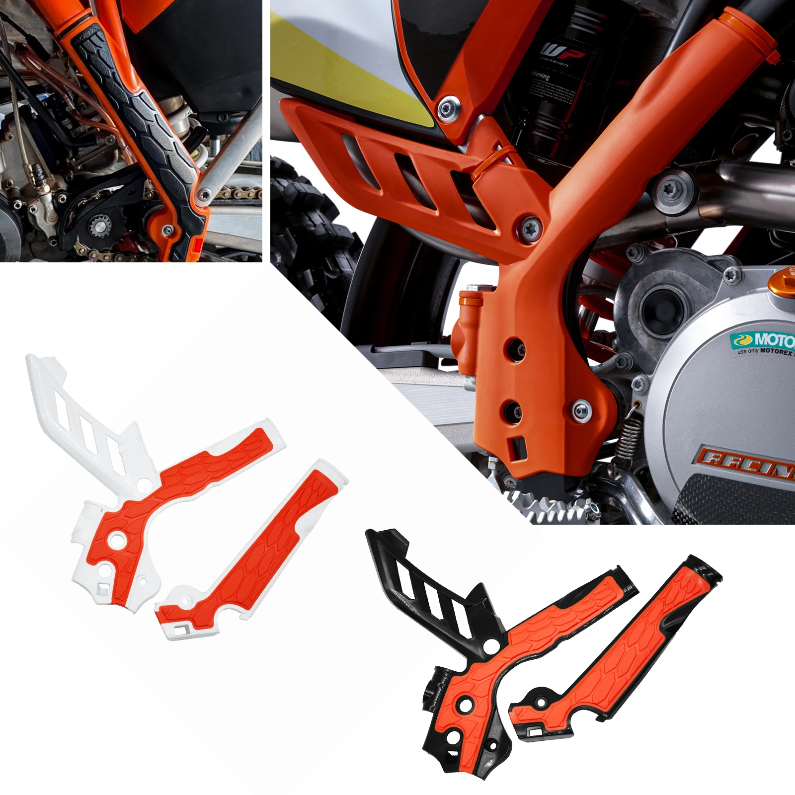 

Защитная крышка рамы X-Grip для мотоцикла KTM EXC XCW XCFW SX SXF EXCF 125cc-500cc 2011-2016 универсальные детали для кроссового велосипеда