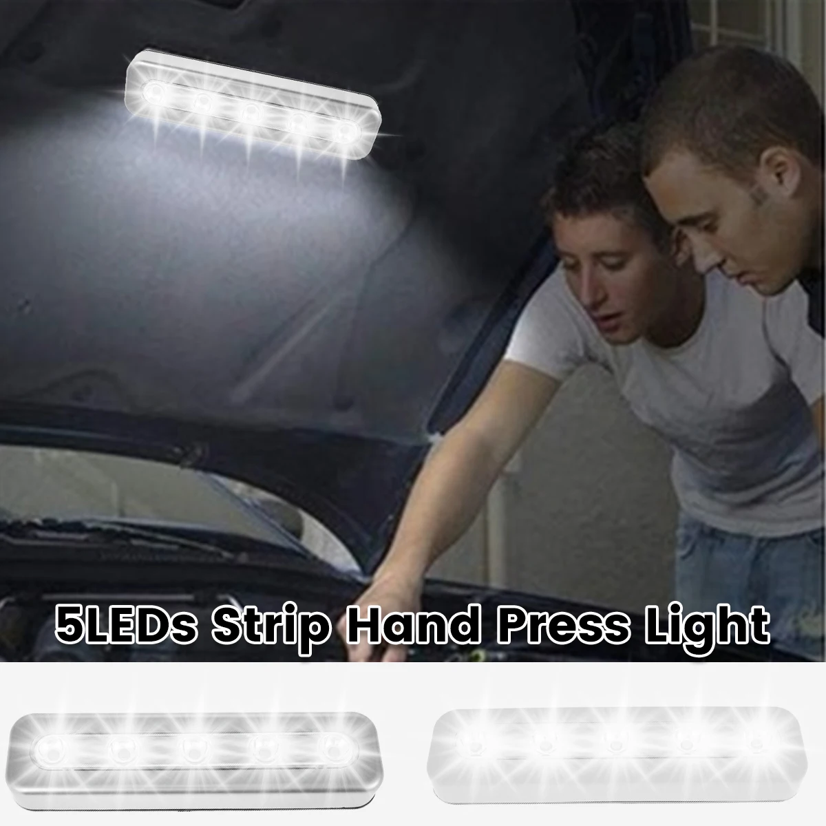 1/2Pcs LEDs Under Cabinet Night Light USB Rechargeable Motion Sensor Closet Light Kitchen Bedroom Lighting Stairs Wall Lamp
