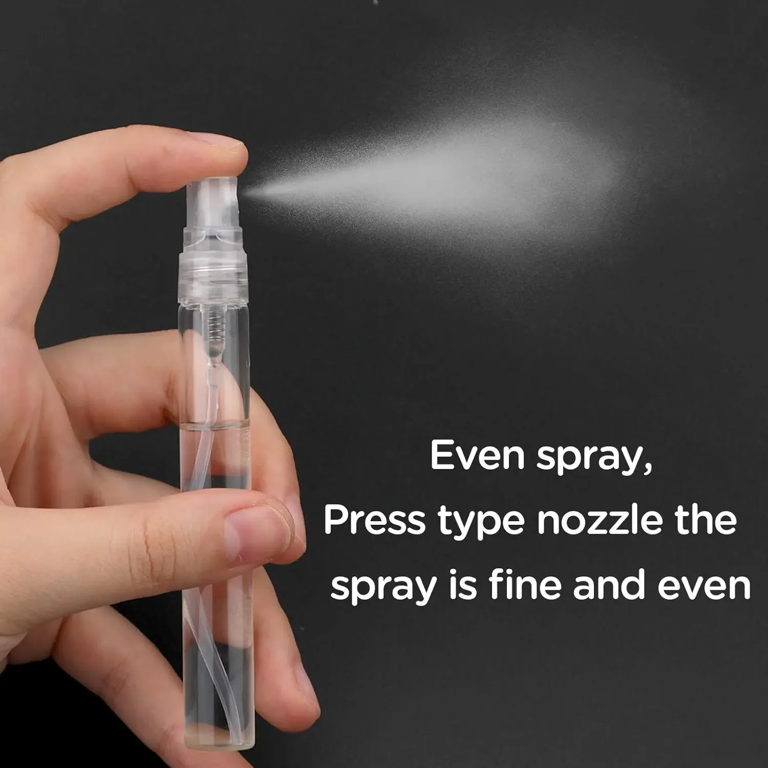 10PCS Empty Mini Glass Spray Bottle 2ml 3ml 5ml 7ml 10ml Portable Perfume Sample Sprayer Vials Refillable Travel Containers spray bottle mini perfume bottle mini perfume atomizer refillable spray bottle