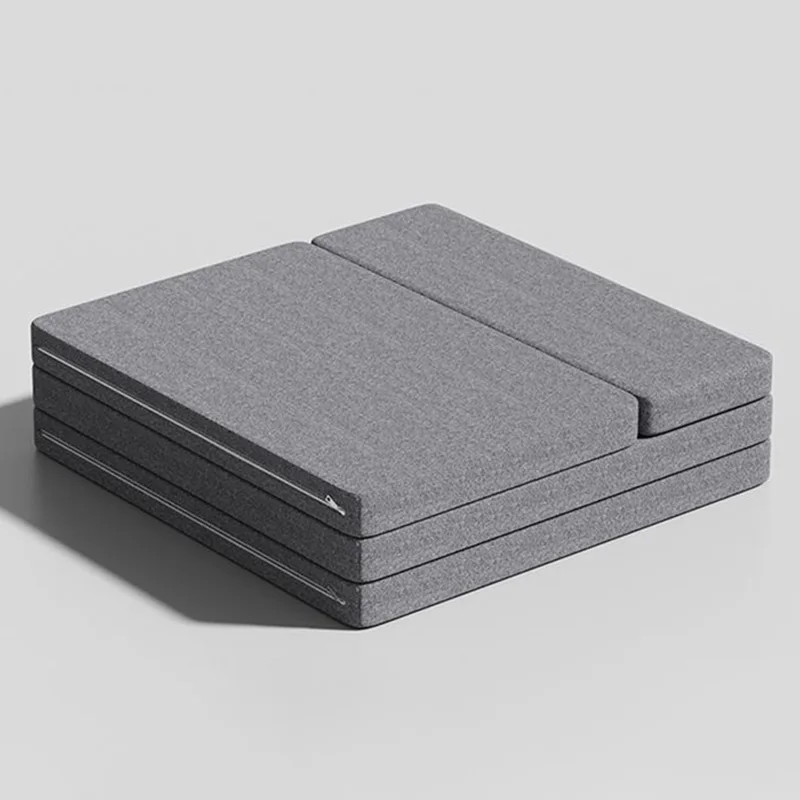 180CM Car Folding Bed Camping Travel Sleeping Pad Non Inflatable Office Rest Mat Car Rear Sleeping Pad Folding Extension Board
