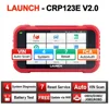 LAUNCH X431 CRP123E V2.0 OBD2 Car Auto Scanner SAS Oil ETS DPF Bleed Reset Diagnostic Tool Engine ABS Airbag SRS AT Code Reader 1