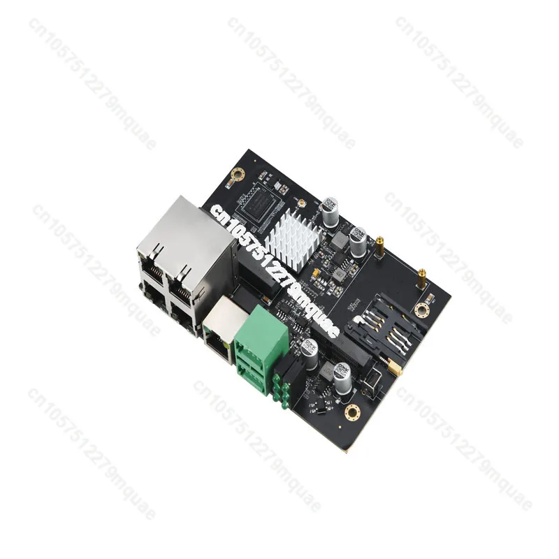 

grade rail type 5-port router motherboard 4G to wired to WIFI card mobile Unicom Telecom Internet access