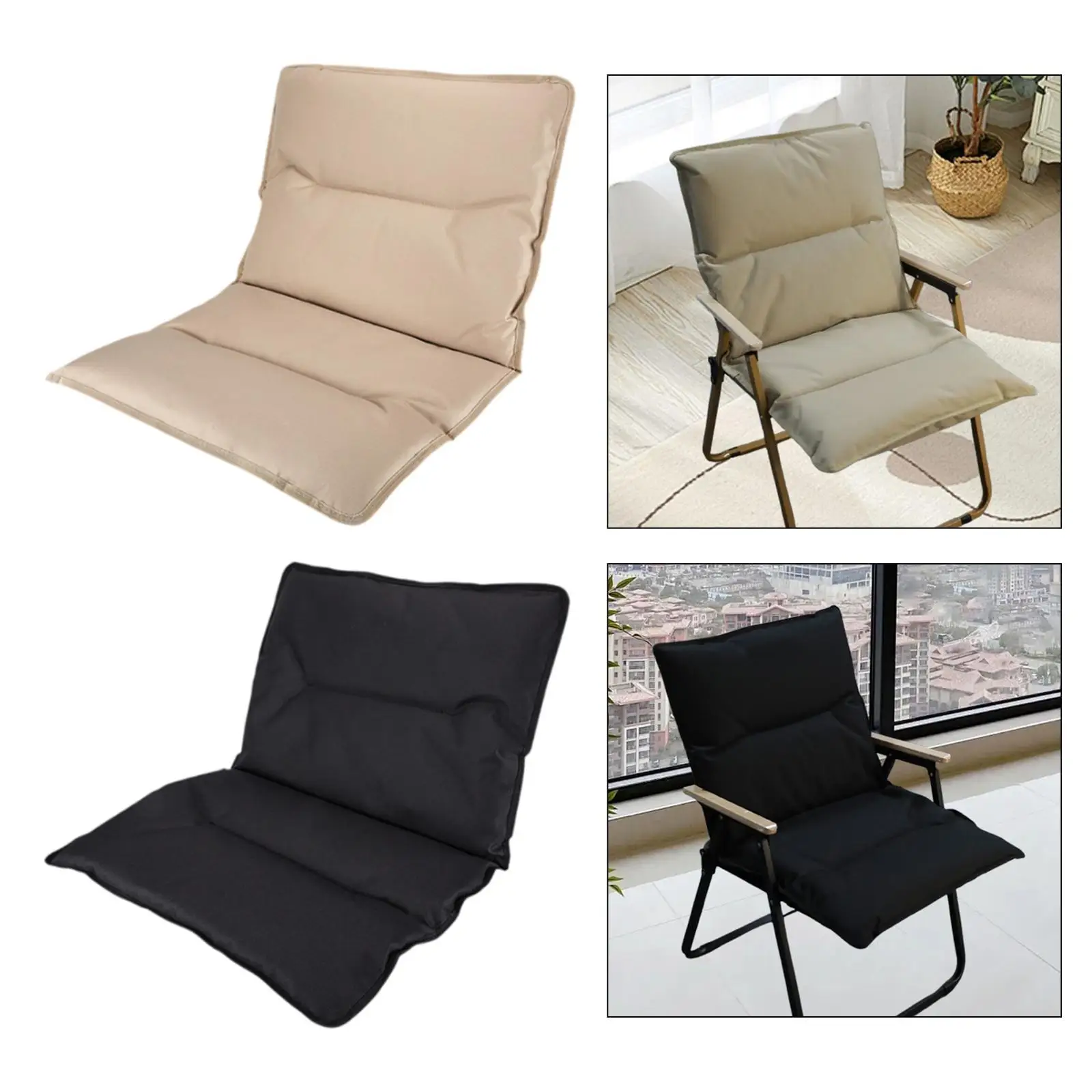 Stadium Seat Pad Polyester Camping Chair Pad Lightweight Practical Bleacher Cushion Folding Seat Sports Travel Lawn for Backyard
