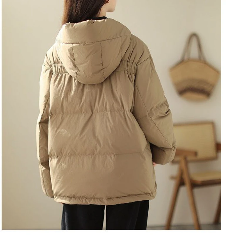 Рисунок 2 - Новинка 2023, женское пуховое пальто из хлопка