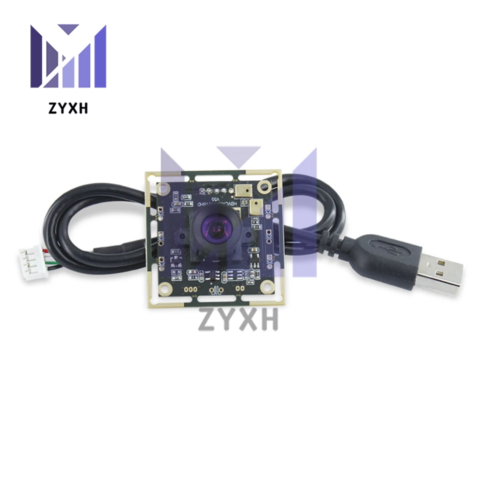 

OV2710 Camera Module 2 Million Pixel 1080P 100 Degree View Adjustable Focus Build-in Microphone USB Free Driver Support OTG