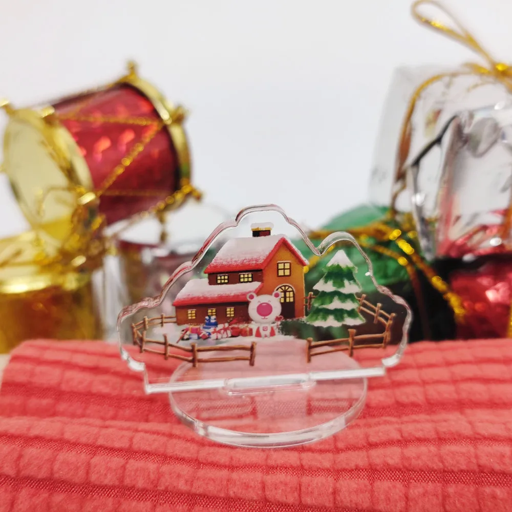 

Custom Clear Acrylic Standees