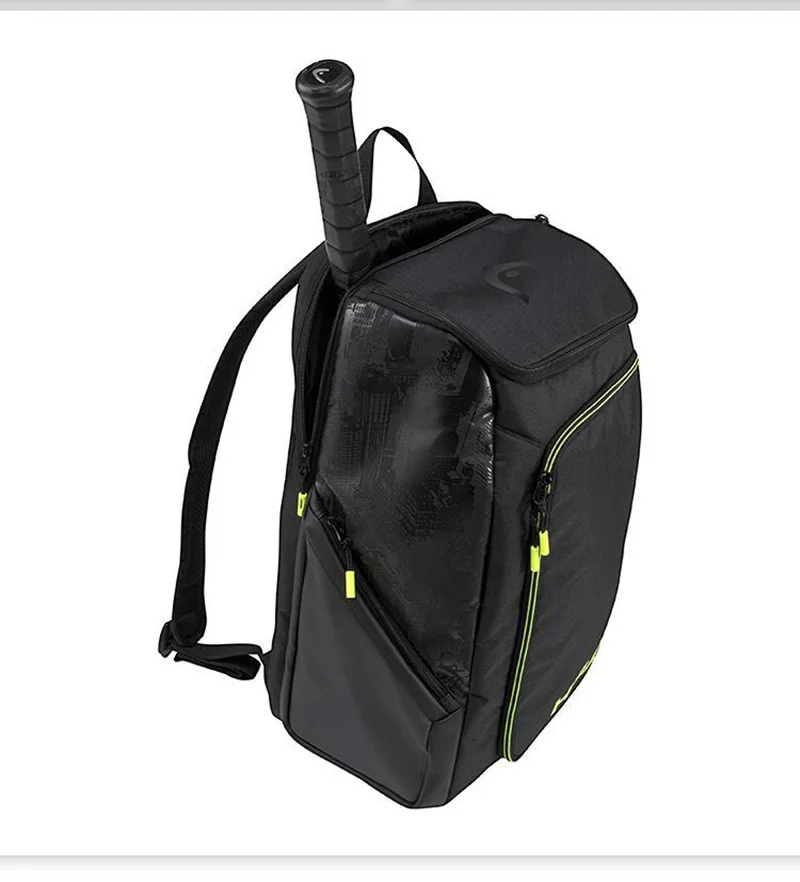 Orginal HEAD Tennis Backpack Limited EXTREME NITE HEAD Tennis Bag Men  Sports Bag Badminton Tennis Padel Bag Tenis Raquete Bolsa