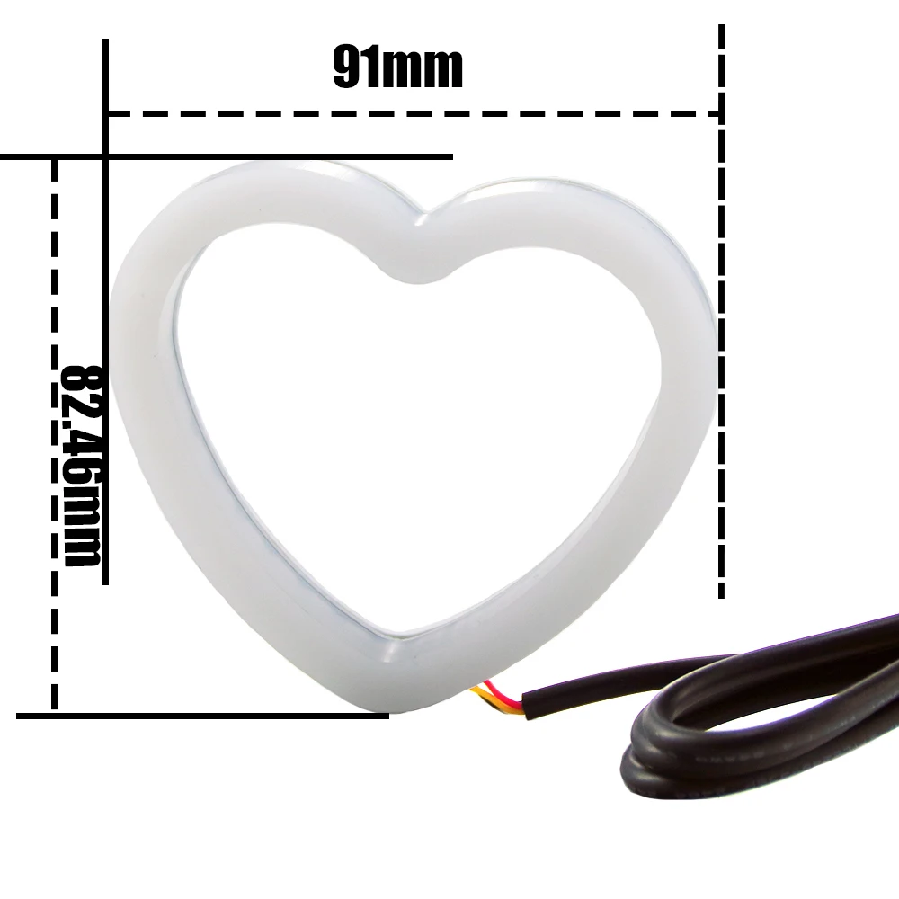 ☆Angle    Heart☆ Angel Heart Necklace 14K Two-Tone Gold 17