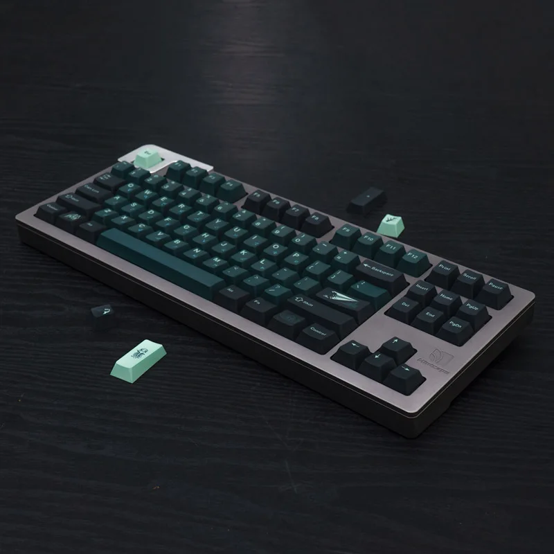 MX 스위치 기계식 키보드용 GMK Terror 아래 키캡, 체리 프로파일 23/129 키 PBT 소재, 맞춤형 DYE-SUB 키캡
