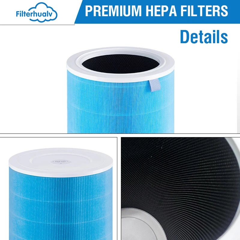 PM2.5 Xiaomi Hepa Filter Pro H Xiaomi Activated Carbon Filter Pro H for Xiaomi  Air Purifier Pro H Xiaomi H13 Pro H Filter