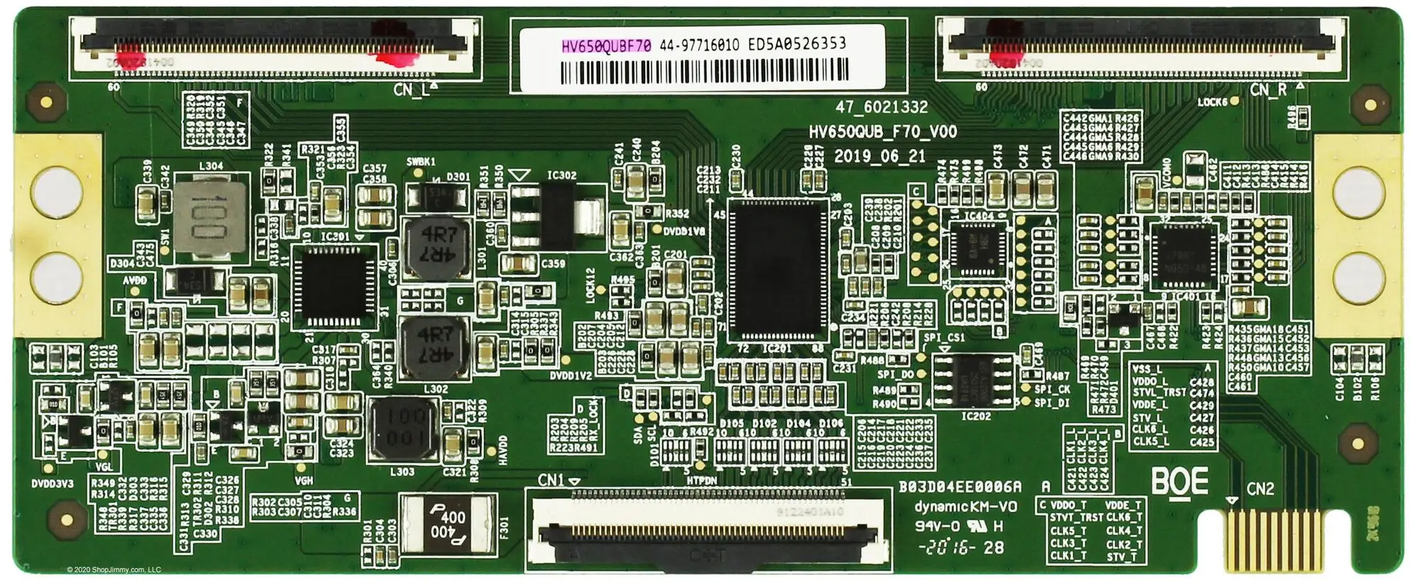Logic Board para tv T-con Board para 65 65 65 65 Hv650qubf70 Hv650qub-f70-v00 Hv650qub F70 V00 tv - Image 2