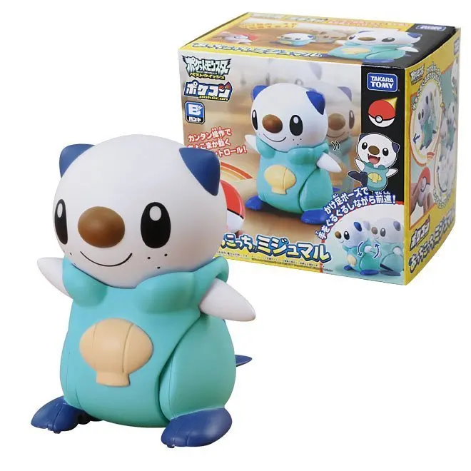 thumbnail image 1 of Takara Tomy Pokémon RC Oshawott Battle Action Zekrom Pocket Monster Juguete de control remoto Poké Ball Juguetes interactivos para niños, 1 of 5