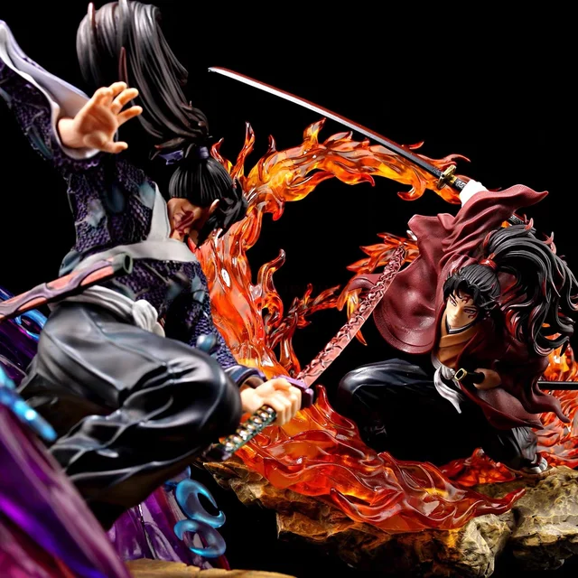 30cm demônio slayer anime figura kokushibo gk figuras de ação kimetsu não  yaiba iluminada estátua do pvc estatueta modelo brinquedos presente natal -  AliExpress