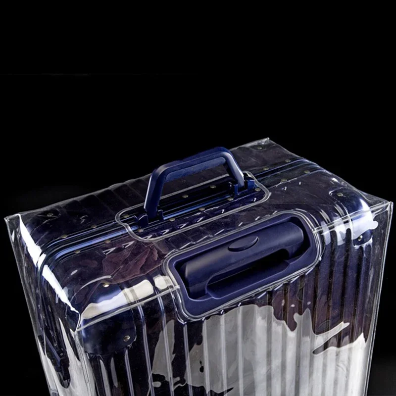 Universal Clear Cover Luggage Protector Transparent PVC Covers Suitcase Travel Accessories Waterproof Thickening