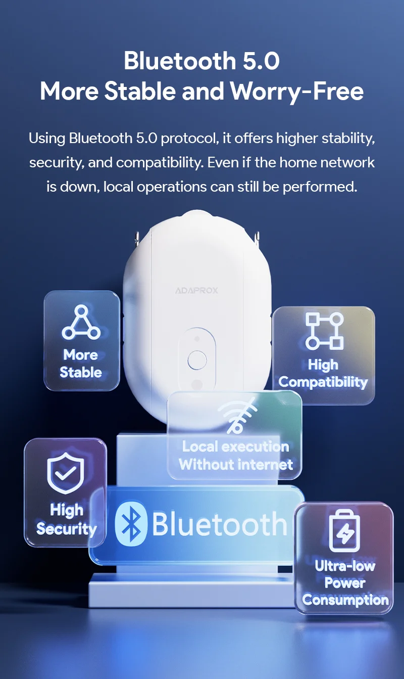 Tuya Smart Zigbee / Bluetooth Curtain Motor with Hooks Smart Curtain Pusher Robo