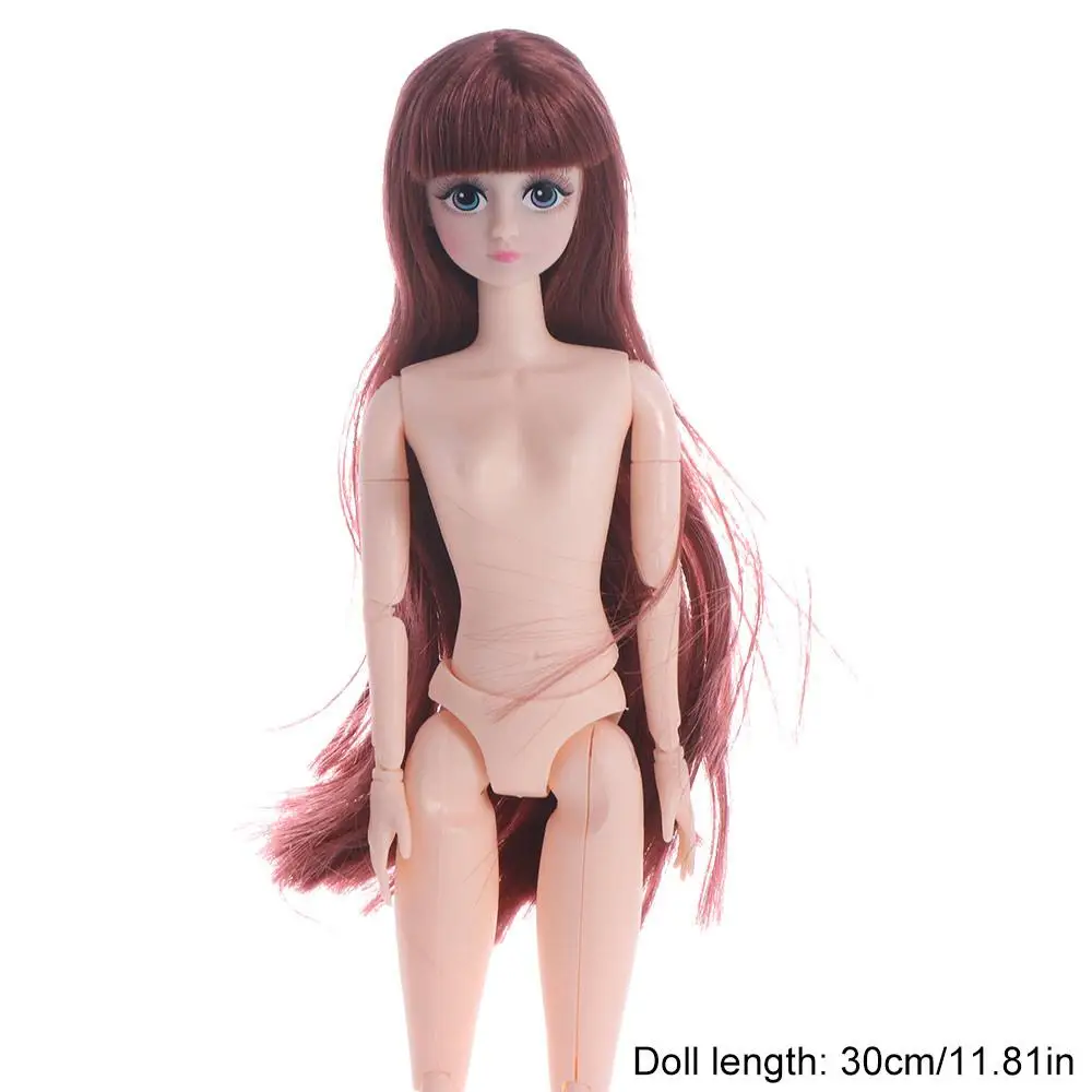 프린세스 토이 아름다운 30cm 드레스업 인형 장난감 귀여운 가동 관절 인형 DIY 헤어 포함 1/6 20관절 인형 바디 소녀용