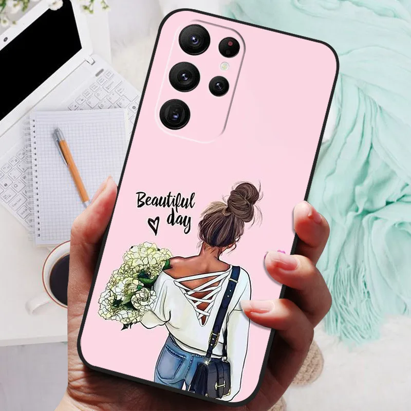 Wolf Cat Animal Design Silicone Soft Back Case Cover